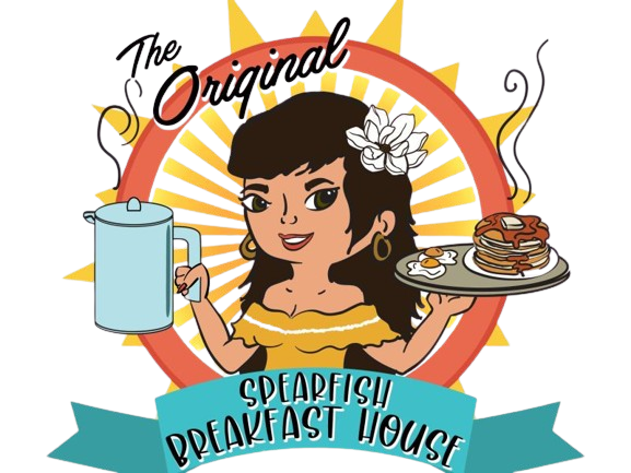 Logo for The Original Spearfish Breakfast House, Spearfish SD
