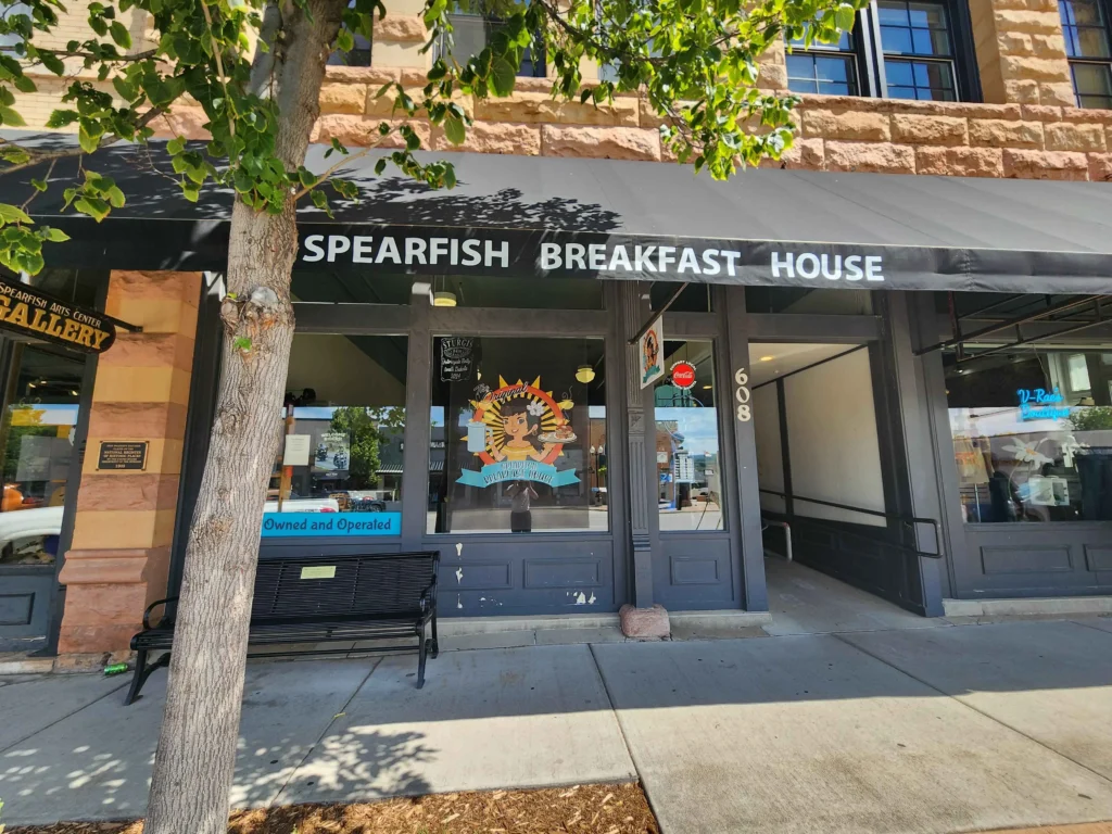 Street view of The Original Spearfish Breakfast House in Spearfish, SD