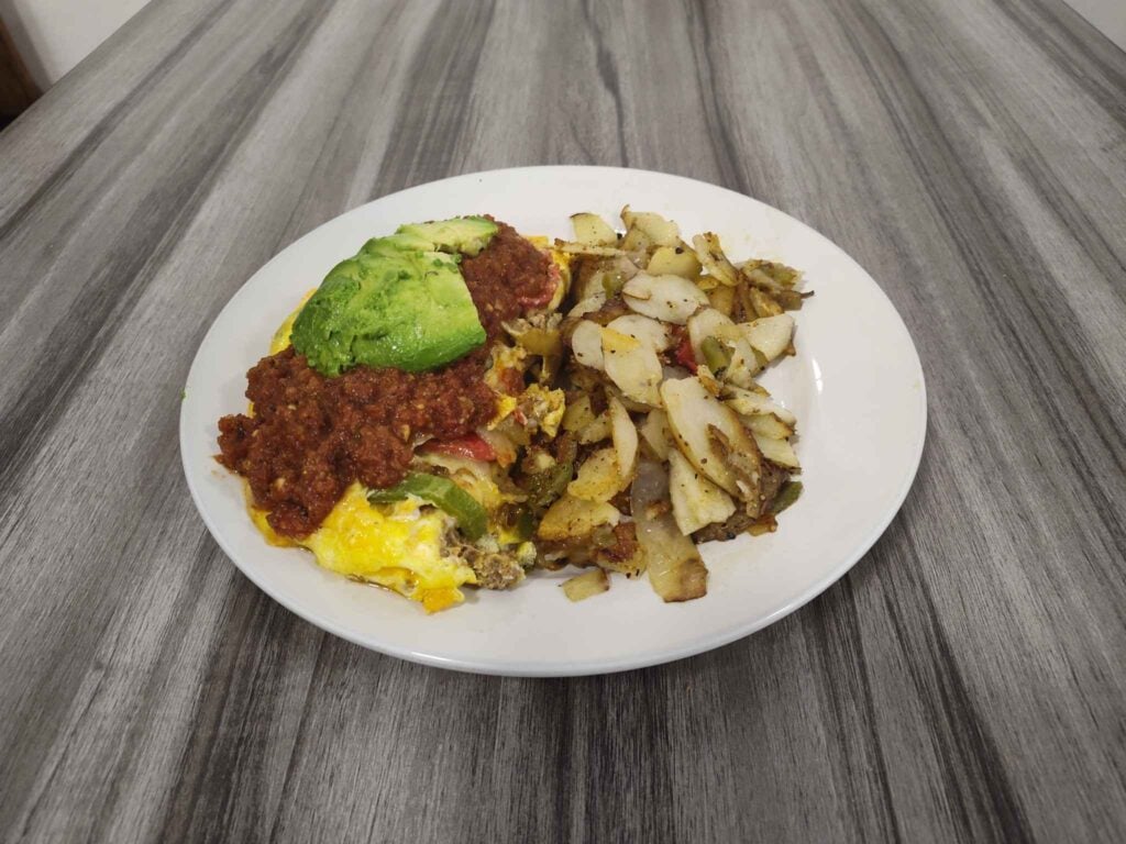 Chorizo Omelette